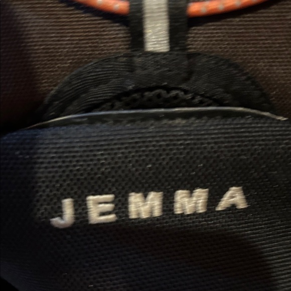 The North Face Men's Dark Brown Backpack with Orange Accents - Picture 3 of 12